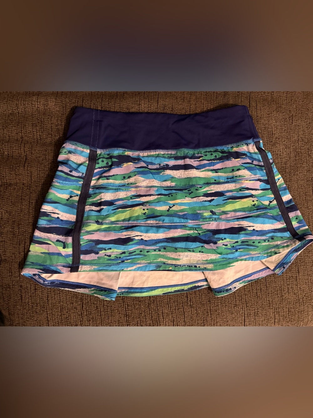 lululemon pace rival mid rise skirt